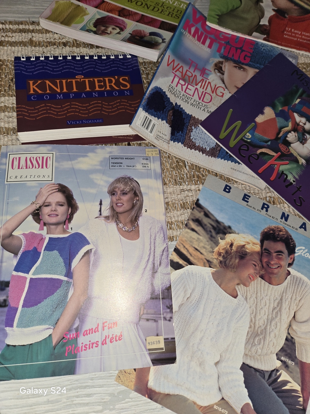 Assorted Knitting Pattern Books Booklets - Colorful Covers - Picture 4 of 4